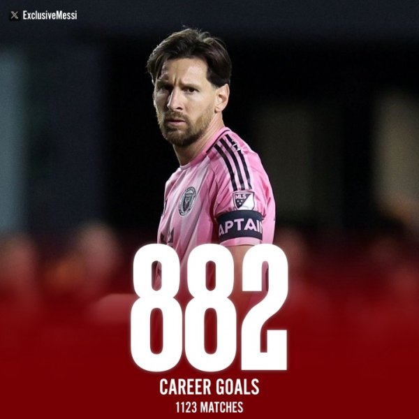 Đếm ngược! 38 tuổi Messi 882 bàn thắng và 391 hỗ trợ, chỉ có 18 bàn thắng và 9 hỗ trợ bị mất từ ​​900 bàn thắng và 400 hỗ trợ